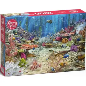 CherryPazzi Puzzle 2000 pièces : Paradis des récifs coralliens pas cher