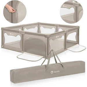 Comparateur de prix : Parc Bébé LIONELO Willow XL - 207x187 cm - Côtés en maille - Grand ter...
