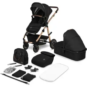 Comparateur de prix : lionelo Poussette duo combinée 2en1 Amber Black Onyx