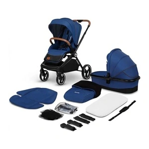Poussette enfant compacte LIONELO Mika 2en1 - Bleu