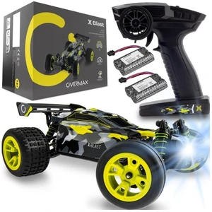 Comparateur de prix : Rc voiture radiocommandée 4x4 overmax x-pace monster buggy 4x4  2 batteries
