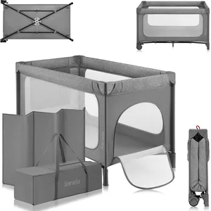 Comparateur de prix : Lit parapluie bébé compact LIONELO Jasmin Easy Fold - 2 niveaux de pos...