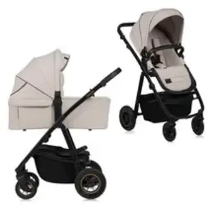 Poussette combinée 3en1 LIONELO Amber Plus - Pack poussette, Nacelle, ...