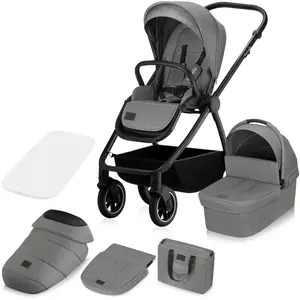 LIONELO MERIL 2 en 1 Poussette Bébé 0 à 48 Mois Jusqu'à 22 kg, Nacelle...