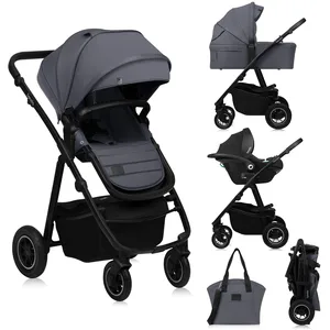 Lionelo, Poussette, AMBRE PLUS 3IN1 (0 Mois - 4 Années)
