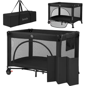 Comparateur de prix : Lit parapluie compact 2en1 LIONELO Laura - Parc bébé - Matelas haute ...