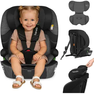 Siège auto évolutif LIONELO Levi Fix i-Size - ISOFIX - 76-150 cm - Ass... pas cher