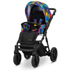 Comparateur de prix : Kunert Baby Poussette ivento ive 05 colors impresion