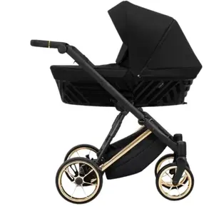 Kunert Baby - Poussette Ivento Premium Ive 12 Deep noir Gold pas cher