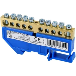 SCHELINGER Bornier sur rail DIN - Installation facile - Tension d'isolement 500V ... pas cher