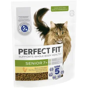 Perfect Fit Senior 7+ Riche en poulet pour chat - 750 g pas cher