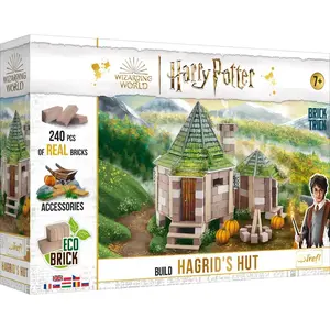 Puzzle 3D - Brick Trick : Harry Potter : La cabane de Hagrid pas cher