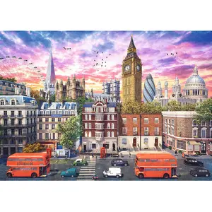 Trefl Puzzle 4000 pièces : Se promener dans Londres