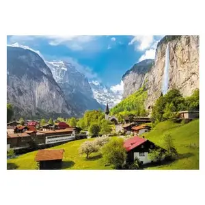 Puzzle 3000 pièces - TREFL - Lauterbrunnen, Suisse - Paysage et nature - Adulte - Mixte