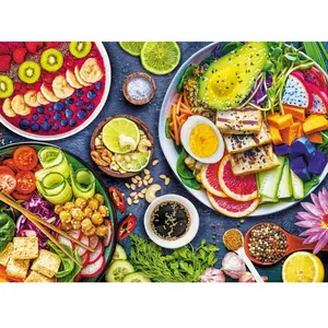 Puzzle 3000 pièces - TREFL - Buddha Bowl - Coloris Unique - Adulte - Intérieur - 15 ans