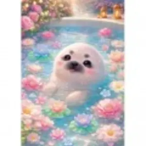 Puzzle 500 pièces : Trop mignon ! - Phoque mignon Trefl-37642 pas cher