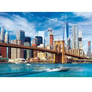 trefl Puzzle modèle Vue de New-York 500 pièces, 37331, Multicolore pas cher