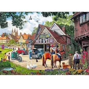 Trefl Puzzle 2x500 pièces : Vie idyllique pas cher