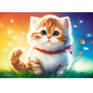 Trefl Puzzle de 500 pièces : Technologie Unlimited Fit : Chaton charmant pas cher