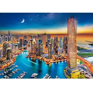 Trefl Prime - Puzzle UFT Cityscape: Dubai, United Arab Emites - 500 pi...