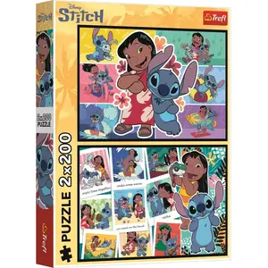Trefl La Vie Heureuse De Stitch - Disney Lilo&Stitch pas cher
