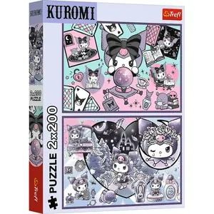 Trefl 2 Puzzles - Les Méfaits de Kuromis - Hello Kitty pas cher