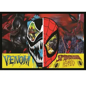 Trefl 2 Puzzles - Spider-Man De Jour Comme De Nuit - Disney Marvel Spiderman pas cher