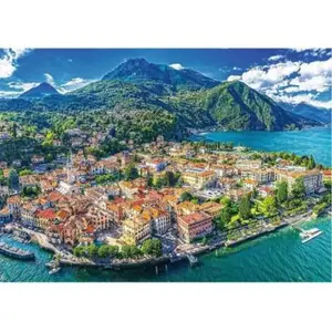 AA Puzzle de 1 000 pièces : Menaggio au bord du lac de Côme   TREFL pas cher
