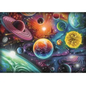 Trefl Puzzle 1000 pièces : Aventure spatiale