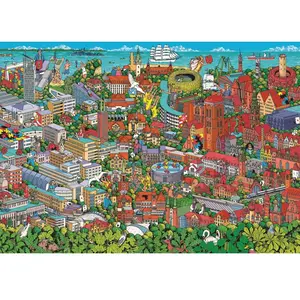 Comparateur de prix : Trefl Puzzle 1000 pièces : Jubileusz Tri-City