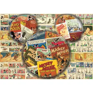 Trefl Puzzle 1000 pièces : Cartoon Mickey Mouse pas cher