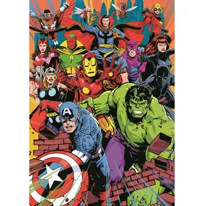 Trefl Puzzle 1000 pièces Premium Plus : Marvel Heroes / Marvel Heroes