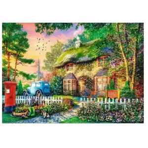Trefl Puzzle 1000 pièces Premium Plus : Cottage Stoney Lane pas cher