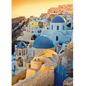 Photo Odyssée : Ville D'Oia, Santorin 1000 Pièces Trefl pas cher