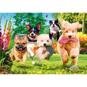 Trefl Puzzle 1000 pièces : Tea Time : Voilà les ennuis !