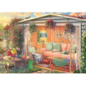 Trefl Puzzle 1000 pièces : Tea Time : Mon endroit préféré