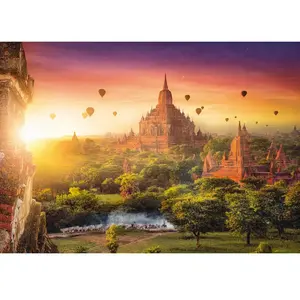 Trefl Puzzle 1000 pièces : Temple antique, Birmanie pas cher