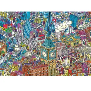 Trefl- UFT Eye-Spy Puzzle, 10750, Multicolor