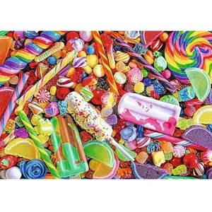Trefl Puzzle 1000 pièces : Unlimited Fit Technology : Sucettes et Bonbons
