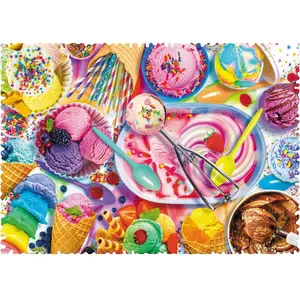 Trefl Puzzle 600 pièces : Crazy Shapes : Doux rêve