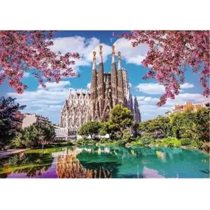 AA Puzzle 1000 pièces Premium Plus « Sagrada Familia » de TREFL pas cher