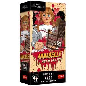 Puzzle 1000 pièces Halloween Trefl Premium Plus Annabelle 12112 pas cher