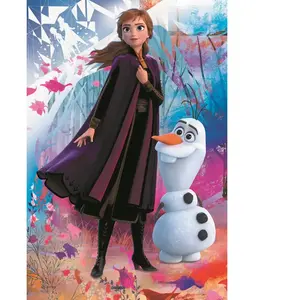 Trefl Puzzle Disney Frozen Anna Elsa 54 Pièces Mini Puzzle Enfant