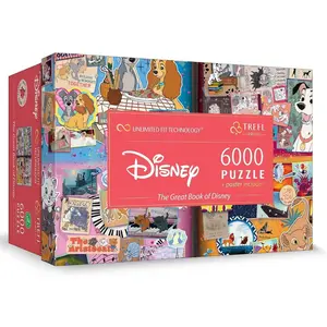Comparateur de prix : Trefl Puzzle 6000 pièces : Le grand livre de Disney