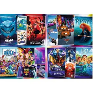 Trefl Puzzle 6000 pièces : Disney Pixar - Merveilleux voyage