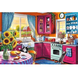 Easy Piece - Matinée Dans La Cuisine 300 Pièces Trefl pas cher