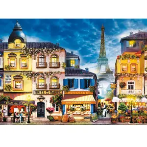 Trefl Puzzle Ruelle En Bois Français 1000 Unités