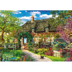 Puzzle 2000 pièces - TREFL - Maison de Campagne - Paysage et nature - Vert - Adulte pas cher
