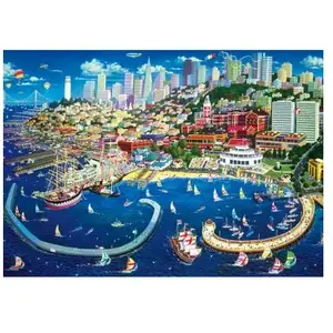 Puzzle 2000 pièces - TREFL - Baie de San Francisco - Adulte - 1500-2000 pièces - 96,1 x 68,2 cm