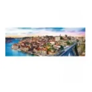 Trefl Puzzle 500 pièces - Vue panoramique de Porto, Portugal - Pour adultes